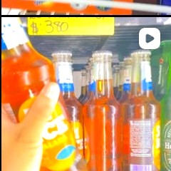 Seção de produtos em close